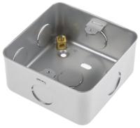 361-1962 RS PRO Grey Back Box, BS, IP20, 1 Gangs