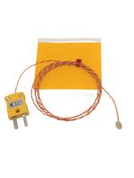 231-8487 RS PRO Type K Copper Disc Thermocouple 5m Length, 6.35mm Diameter, 0°C → +200°C