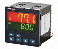 pxu31ae0 Red Lion PXU Panel Mount PID Temperature Controller, 95.8 x 95.8mm 2 Input, 2 Output 4-20 mA, Relay, 24 V dc Supply