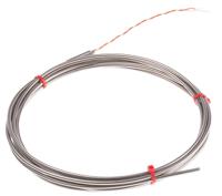 847-1107 RS PRO Type K Mineral Insulated Thermocouple 3m Length, 3mm Diameter → +1100°C
