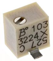 3224x-1-103e 10kΩ, SMD Trimmer Potentiometer 0.25W Top Adjust Bourns, 3224