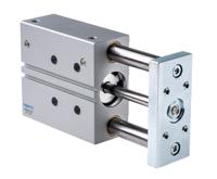 dfm-40-80-p-a-gf Festo Pneumatic Guided Cylinder - 170866, 40mm Bore, 80mm Stroke, DFM Series, Double Acting