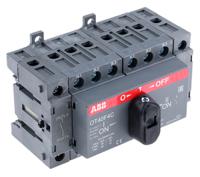 ot40f4c-1sca104934r1001 ABB 4P Pole DIN Rail Isolator Switch - 40A Maximum Current, IP20