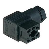 932447100 Hirschmann, GO Series IP65 Black Screw 6P Angled Power Connector Socket, Rated At 6A, 50 V ac/dc