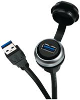 4000-73000-0160000 Murrelektronik Limited USB 3.0, Female; Male USB A to USB A, 1m