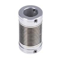 321173232 Huco Bellows Coupling, 17mm Outside Diameter, 10mm Bore, 27mm Length Coupler