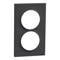 s540714 Schneider Electric Anthracite, 2 Gang, Odace