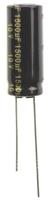 eeufm1a152l Panasonic 1500μF Aluminium Electrolytic Capacitor 10V dc, Radial, Through Hole - EEUFM1A152L