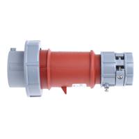 3821 MENNEKES, PowerTOP IP67 Red Cable Mount 3P + N + E Industrial Power Plug, Rated At 16A, 400 V