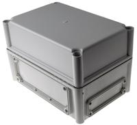 ekjb-180-g-ekjvt Fibox EK Series Grey Polycarbonate Enclosure, IP66, IP67, Flanged, Grey Lid, 280 x 190 x 180mm