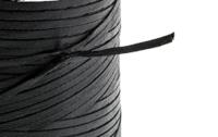 lc136-bk088 Alpha Wire Lacing Cord Black, White Nylon x 457m