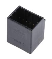 1376020-1 TE Connectivity Dynamic 2000 Series Right Angle Through Hole PCB Header, 12 Contact(s), 2.5 mm Pitch, 2 Row, Shrouded