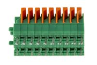 1791813 Phoenix Contact FFKDS/V-2.54 Series PCB Terminal Block, 2.54mm Pitch, Through Hole Mount, Solder Termination