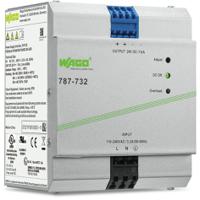 787-732 WAGO 787 Switched Mode DIN Rail Power Supply, 230V ac, dc Input, 24V dc dc Output, 10A Output, 240W