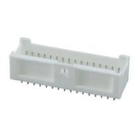 559173210 Molex MicroClasp Series Vertical Through Hole PCB Header, 32 Contact(s), 2 mm Pitch, 2 Row, Shrouded