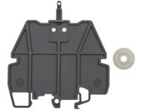 1sna116795r1100 Entrelec SCFCV Series End Cover for Use with DIN Rail Terminal Blocks