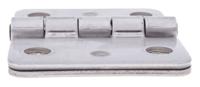 379-9315 RS PRO Stainless Steel Butt Hinge, Weld-on Fixing, 75mm x 90mm x 6mm
