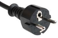 626-6600 RS PRO Unterminated CEE 7/7 Plug Power Cord, 2.5m