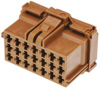 8-968975-1 TE Connectivity, AMP MCP 2.8 Female Automotive Connector, 5.5mm Pitch, 21 Way, 3 Row