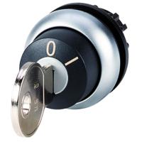111787-m22-wrs-ms6 Eaton M22 2-position Key Switch Head, Maintained, 22.5mm Cutout