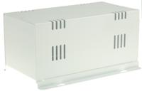 232-068 RS PRO White Cold Rolled Steel Instrument Case, 257 x 130 x 112mm