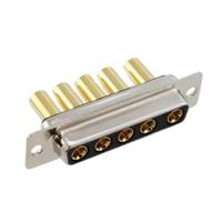 680m5w5203l401 Norcomp 680M 5 Way Panel Mount D-sub Connector Socket, 2.77mm Pitch