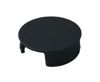 a3220009 OKW Black Potentiometer Knob Round Shaft, A3220009