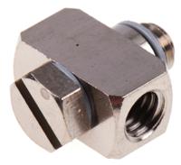 m-5ut SMC M Series Tee Threaded Adaptor, M5 Female to M5 Female