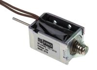 177-0114 RS PRO Linear Solenoid, 24 V dc, 29.35 x 15.9 x 19.1 mm