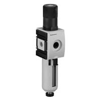 r412007203 EMERSON ? AVENTICS AS3-FRE-G012-GAN-100-PBP-AC-05.00-E11 Filter Regulator, 5μm, G 1/2, Automatic, 16 bar