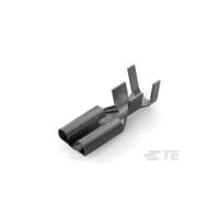 280755-2 TE Connectivity FASTIN-FASTON .375 Uninsulated Female Spade Connector, Receptacle, 9.53 x 1.22mm Tab Size, 6mm² to 10mm²