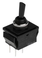 c1750hoaai Arcolectric (Bulgin) Ltd Toggle Switch, Panel Mount, On-Off, DPST, Tab Terminal