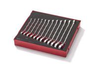ted6512rs Teng Tools 12-Piece Spanner Set, 8 mm, 9 mm, 10 mm, 11 mm, 12 mm, 13 mm, 14 mm, 15 mm, 16 mm, 17 mm, 18 mm, 19 mm