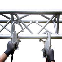 clic-it-pro-p90-60 CLiC-iT 1640mm Fall Arrest Double Automatic Lanyard Twist Lock Locking Carabiner