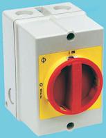 kg41t204gba301kl1v Kraus & Naimer 4P Pole Isolator Switch - 40A Maximum Current, 15kW Power Rating, IP66, IP67
