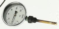 6080020110-357-841-10-104-26-26-100430 Jumo Immersion Dial Thermometer -50 → +50 °C, 608002/0110-357-841-10-104-26-26-100/430