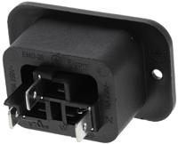 776-9144 RS PRO C19 Panel Mount IEC Connector Socket, 20A, 250 V