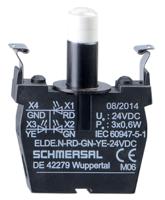 elden-gn-24 Schmersal ELDE.N Series Connector & Terminal Block, 3-Way, 8A, Screw Down Termination