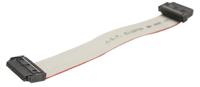 193890-193890-e ERNI Flat Ribbon Cable, 68-Way, 1.27mm Pitch, 300mm Length, AU IDC to IDC
