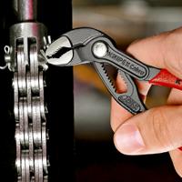 87-01-125 Knipex Cobra® Water Pump Pliers, 125 mm Overall, Flat, Straight Tip, 27mm Jaw