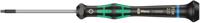 05118068001 Wera Hexagon Precision Screwdriver, 2 mm Tip, 60 mm Blade, 157 mm Overall