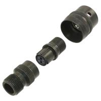 pt06a-8-2s Amphenol Socapex, PT, Copper Alloy 2 Way Cable Mount MIL Spec Circular Connector PlugGreen, Socket Contacts,Shell Size