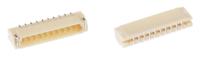sm10b-xsrs-etblfsn JST XSR Series Straight Surface PCB Header, 10 Contact(s), 0.6 mm Pitch, 1 Row, Shrouded