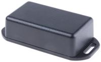 1551hflbk Hammond 1551 Series Black ABS Enclosure, IP54, Flanged, Black Lid, 60 x 35 x 20mm