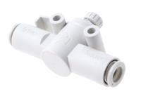 as3002f-08 SMC AS Series Tube Flow Controller, 8mm Tube Inlet Port x 8mm Tube Outlet Port