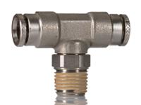 101670828 Norgren PNEUFIT 10 Series Straight Threaded Adaptor, R 1/4 Male to Push In 8 mm, Threaded-to-Tube Connection Style,