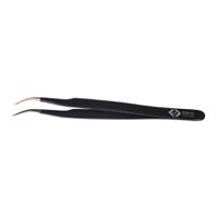 t2361d CK 120 mm, Stainless Steel, Curved, Fine, ESD Tweezer
