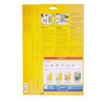 l7553-25 Avery Transparent Adhesive Multipurpose Label Sheet, Pack of 1200