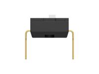 2454982-2 TE Connectivity 3 Way Through Hole DIP Switch SPST, Extended Actuator