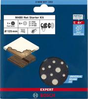 2608901202 Bosch Expert Sanding Disc, 125mm, 80, 120, 180 Grit, 7 in pack